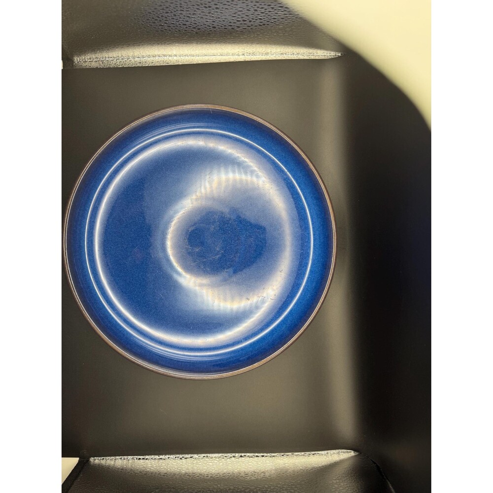 Denby Pottery Blue Stoneware Dinner set of 2 Made in England